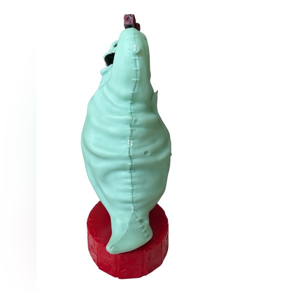 Disney Oogie Boogie Popcorn Bucket Toy Nightmare Before Christmas Glow In Dark - Picture 2 of 8